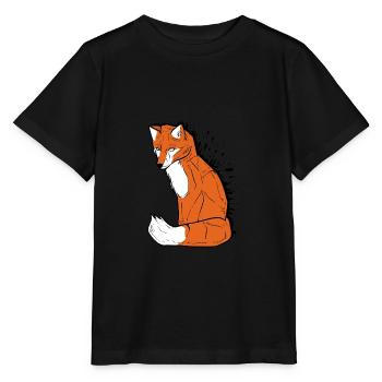 Fuchsfuchs Peintre Cadeau - T-shirt bio MINI CREATOR Stanley/Stella Enfant - noir - Devant - Mikhail (115cm)