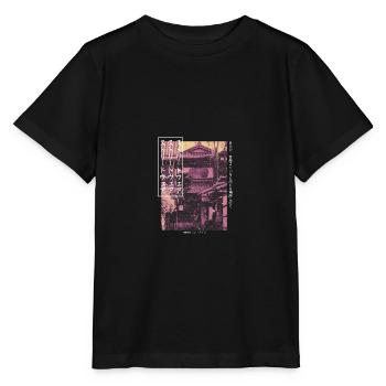 Japanese Streetwear Aesthetic - Stanley/Stella MINI CREATOR Kids’ T-Shirt - black - Front - Mikhail (115cm)