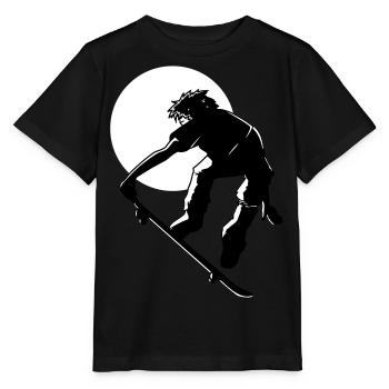 skater - Stanley/Stella MINI CREATOR Kids’ T-Shirt - black - Front - Mikhail (115cm)