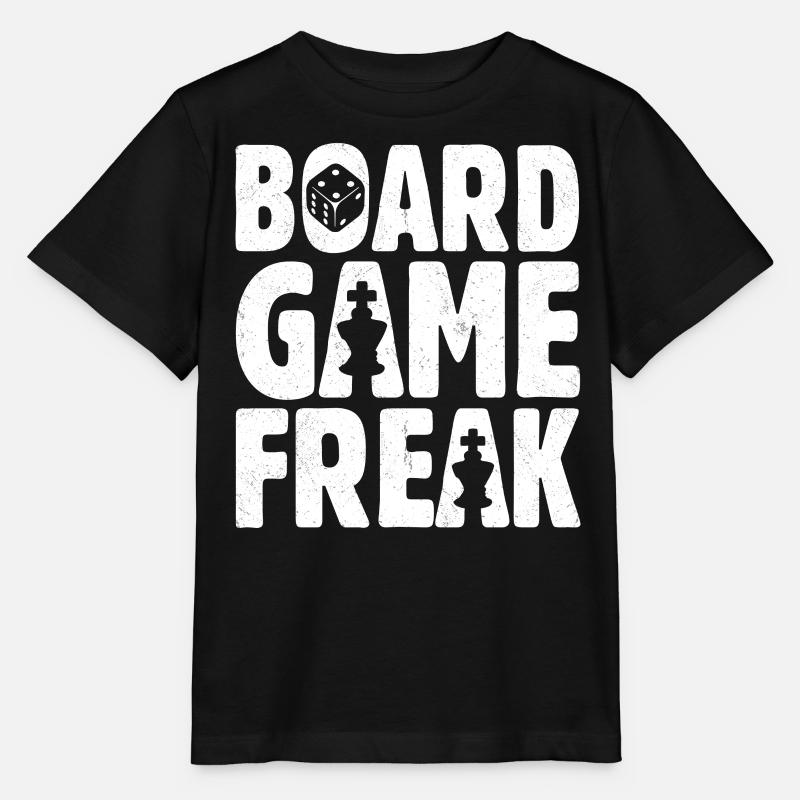 Board Game Freak Chess Player Dice - Stanley/Stella Kinder T-Shirt MINI CREATOR  - Schwarz