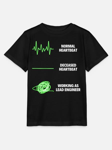 Lead Engineer Funny Engineer Profession - Stanley/Stella Kinder T-Shirt MINI CREATOR - Schwarz