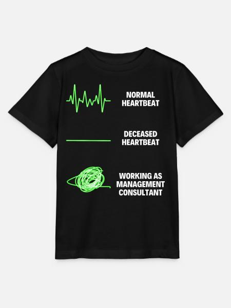 Management Consultant Manager Worker - Stanley/Stella Kinder T-Shirt MINI CREATOR  - Schwarz