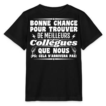 Kollege Kollegen Humor Geschenk Ruhestand - Stanley/Stella Kinder T-Shirt MINI CREATOR  - Schwarz - Vorne - Mikhail (115cm)