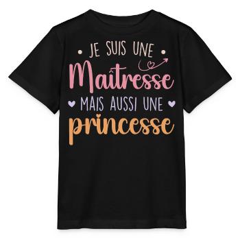 Herrin und Prinzessin - Beeindruckende Herrin - Stanley/Stella Kinder T-Shirt MINI CREATOR  - Schwarz - Vorne - Mikhail (115cm)