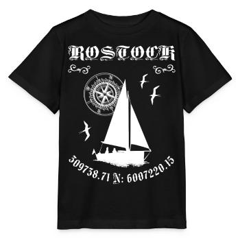 Rostock - Stanley/Stella Kinder T-Shirt MINI CREATOR  - Schwarz - Vorne - Mikhail (115cm)