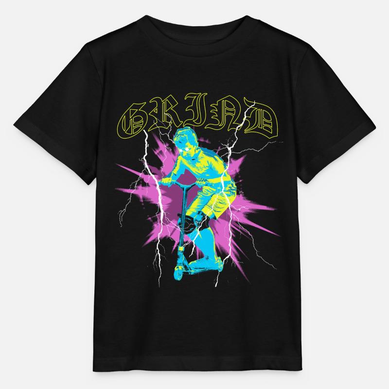 Freestyle Scooter | Kinder Geschenk - Stanley/Stella Kinder T-Shirt MINI CREATOR  - Schwarz