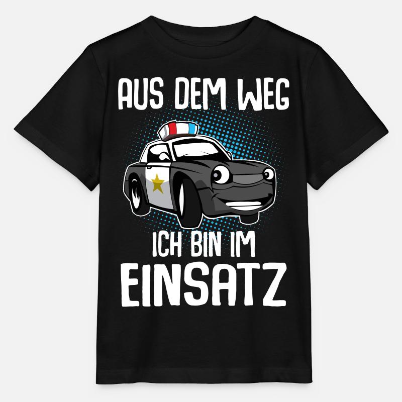 Aus Dem Weg Ich Bin Im Einsatz - Stanley/Stella Kinder T-Shirt MINI CREATOR  - Schwarz