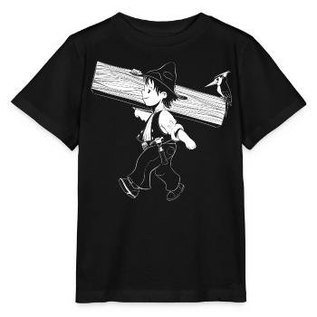 Zimmermann - Stanley/Stella Kinder T-Shirt MINI CREATOR  - Schwarz - Vorne - Mikhail (115cm)
