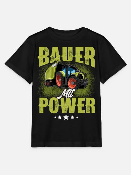 Landwirt Bauer - Stanley/Stella Kinder T-Shirt MINI CREATOR - Schwarz