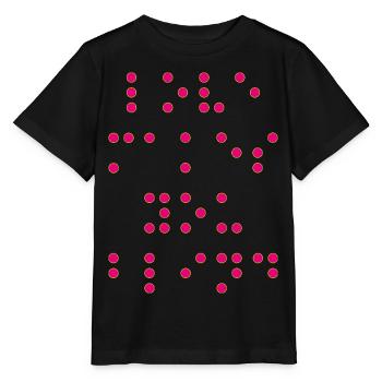 Love_makes_you-- - Stanley/Stella Kinder T-Shirt MINI CREATOR  - Schwarz - Vorne - Mikhail (115cm)