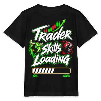 Trader skills loading - Stanley/Stella Kinder T-Shirt MINI CREATOR  - Schwarz - Vorne - Mikhail (115cm)