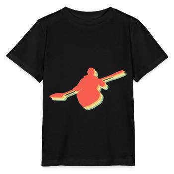 Rudersport Ruderer Ruderboot Rudern - Stanley/Stella Kinder T-Shirt MINI CREATOR  - Schwarz - Vorne - Mikhail (115cm)