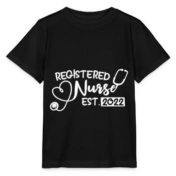 Infirmier - T-shirt bio MINI CREATOR Stanley/Stella Enfant - noir - Devant - Mikhail (115cm)