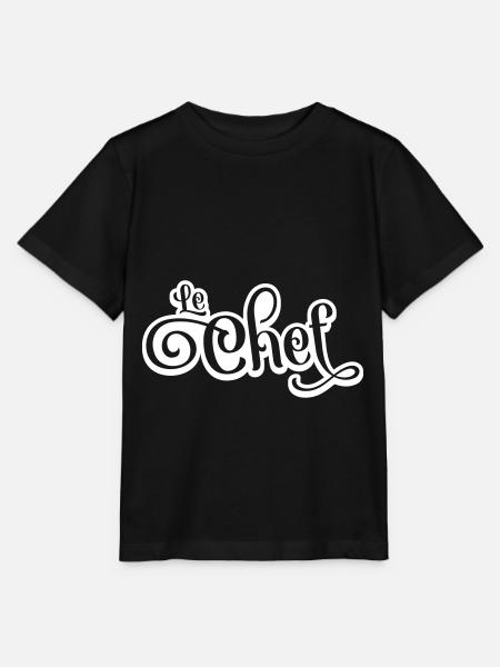 le chef - Stanley/Stella Kinder T-Shirt MINI CREATOR  - Schwarz