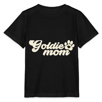 English Cream Golden Retriever Mom Mistress Mama - Stanley/Stella MINI CREATOR Kids’ T-Shirt - black - Front - Mikhail (115cm)