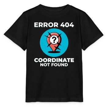 Question Mark Pin Lost Location GIS Error - Stanley/Stella MINI CREATOR Kids’ T-Shirt - black - Front - Mikhail (115cm)