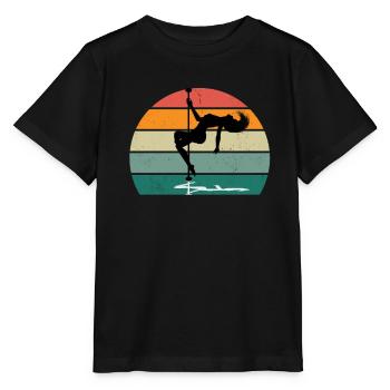 Pole Dancer Pole Dance Pole Dance - T-shirt bio MINI CREATOR Stanley/Stella Enfant - noir - Devant - Mikhail (115cm)