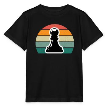 Schachspieler Schachspielerin König Dame Schach - Stanley/Stella Kinder T-Shirt MINI CREATOR  - Schwarz - Vorne - Mikhail (115cm)