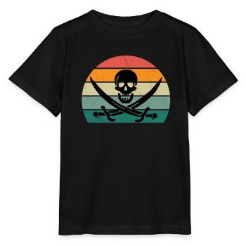 Schwertkampf Schwert Klinge Lanze Säbel Dolch - Stanley/Stella Kinder T-Shirt MINI CREATOR  - Schwarz - Vorne - Mikhail (115cm)