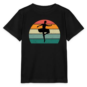 danseur danse mouvement mouvement mouvement couple - T-shirt bio MINI CREATOR Stanley/Stella Enfant - noir - Devant - Mikhail (115cm)