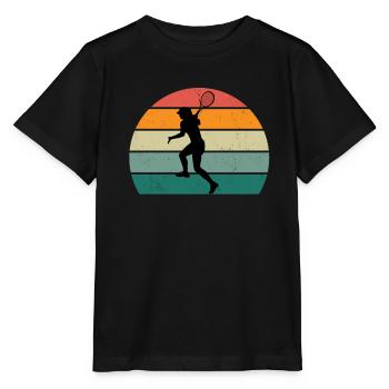 tennis player tennis player tennis club tennis - Stanley/Stella MINI CREATOR Kids’ T-Shirt - black - Front - Mikhail (115cm)