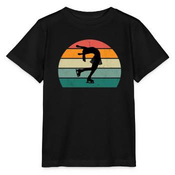 neige froide glace bonhomme de neige boule de neige hiver - T-shirt bio MINI CREATOR Stanley/Stella Enfant - noir - Devant - Mikhail (115cm)