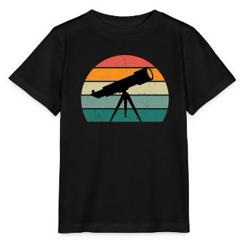UFO Alien Space All Universe Rocket Space - T-shirt bio MINI CREATOR Stanley/Stella Enfant - noir - Devant - Mikhail (115cm)