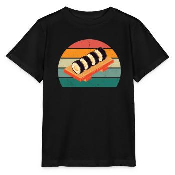 maki sushi essen roher fisch japan japanisch sushi - Stanley/Stella Kinder T-Shirt MINI CREATOR  - Schwarz - Vorne - Mikhail (115cm)