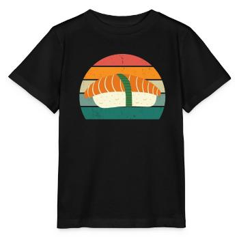 maki sushi essen roher fisch japan japanisch sushi - Stanley/Stella Kinder T-Shirt MINI CREATOR  - Schwarz - Vorne - Mikhail (115cm)