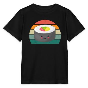 maki sushi essen roher fisch japan japanisch sushi - Stanley/Stella Kinder T-Shirt MINI CREATOR  - Schwarz - Vorne - Mikhail (115cm)