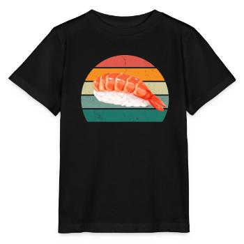 maki sushi essen roher fisch japan japanisch sushi - Stanley/Stella Kinder T-Shirt MINI CREATOR  - Schwarz - Vorne - Mikhail (115cm)