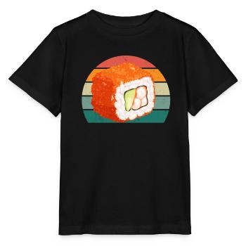 maki sushi essen roher fisch japan japanisch sushi - Stanley/Stella Kinder T-Shirt MINI CREATOR  - Schwarz - Vorne - Mikhail (115cm)