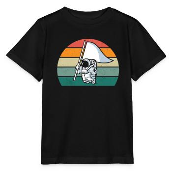 UFO Alien Space All Universe Rocket Space - T-shirt bio MINI CREATOR Stanley/Stella Enfant - noir - Devant - Mikhail (115cm)