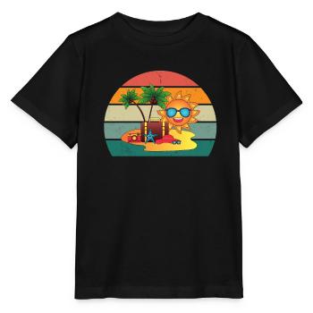 Reisen Reisende Reisender Urlaub Urlauberin Ferien - Stanley/Stella Kinder T-Shirt MINI CREATOR  - Schwarz - Vorne - Mikhail (115cm)