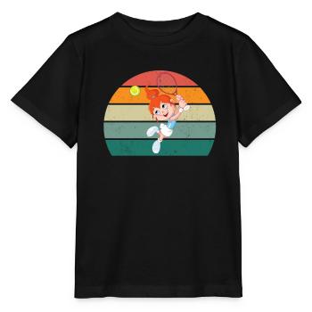 tennis player tennis player tennis club tennis - Stanley/Stella MINI CREATOR Kids’ T-Shirt - black - Front - Mikhail (115cm)