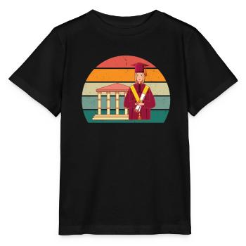 studieren student studium abschluss bachelor uni - Stanley/Stella Kinder T-Shirt MINI CREATOR  - Schwarz - Vorne - Mikhail (115cm)