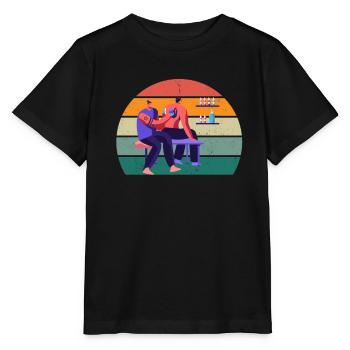 Tatoo Tattoo Tattoowierer Tattowierer Body Art - Stanley/Stella MINI CREATOR Kids’ T-Shirt - black - Front - Mikhail (115cm)