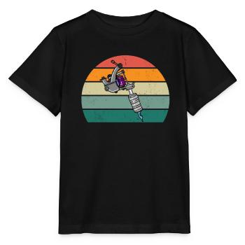 Tatoo Tattoo Tattoowierer Tattowierer Body Art - Stanley/Stella MINI CREATOR Kids’ T-Shirt - black - Front - Mikhail (115cm)