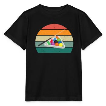Billiard Queue Billiardtisch Kugel Tasche Snooker - Stanley/Stella Kinder T-Shirt MINI CREATOR  - Schwarz - Vorne - Mikhail (115cm)