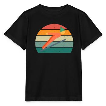 Ski jumping hill Ski jumping Ski jumping - Stanley/Stella MINI CREATOR Kids’ T-Shirt - black - Front - Mikhail (115cm)