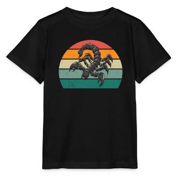 Scorpions Scorpion Stinger Stinger Desert Scorpio - Stanley/Stella MINI CREATOR Kids’ T-Shirt - black - Front - Mikhail (115cm)