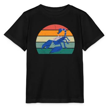 Scorpions Scorpion Stinger Stinger Desert Scorpio - Stanley/Stella MINI CREATOR Kids’ T-Shirt - black - Front - Mikhail (115cm)