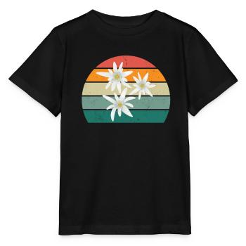 Swiss Swiss Swiss Swiss German Mountain Switzerland - Stanley/Stella MINI CREATOR Kids’ T-Shirt - black - Front - Mikhail (115cm)