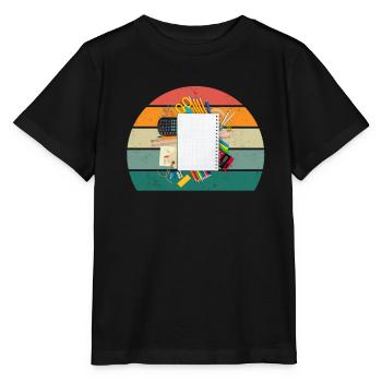 Schools, teachers teachers pupils, pupils class - Stanley/Stella MINI CREATOR Kids’ T-Shirt - black - Front - Mikhail (115cm)