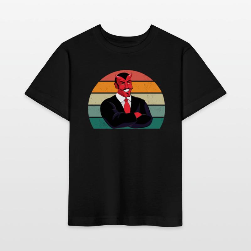 devil devilish satan evil hell fear horror Stanley/Stella MINI CREATOR Kids’ T-Shirt