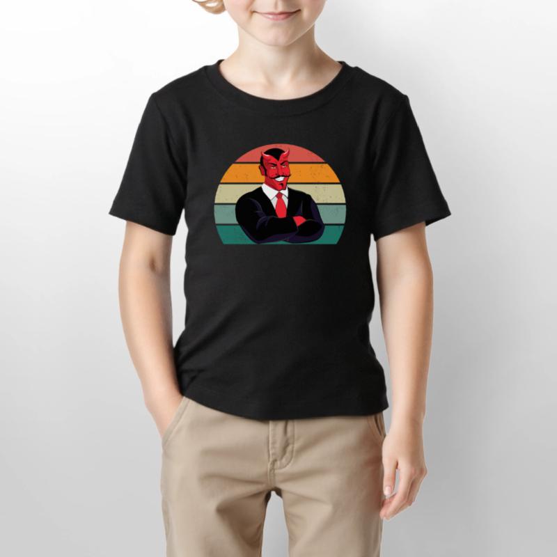 devil devilish satan evil hell fear horror Stanley/Stella MINI CREATOR Kids’ T-Shirt