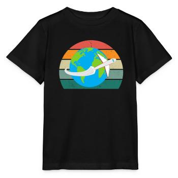 Reisen Reisender Reisender Ferien Urlauber Urlaub - Stanley/Stella Kinder T-Shirt MINI CREATOR  - Schwarz - Vorne - Mikhail (115cm)