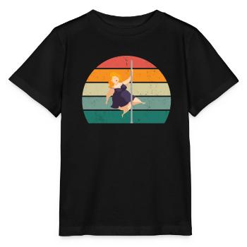 Pole dancer Pole dance pole dance pole dance - T-shirt bio MINI CREATOR Stanley/Stella Enfant - noir - Devant - Mikhail (115cm)