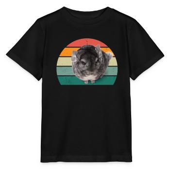 Rongeurs Rongeurs Hamster Rat Souris Écureuil - T-shirt bio MINI CREATOR Stanley/Stella Enfant - noir - Devant - Mikhail (115cm)