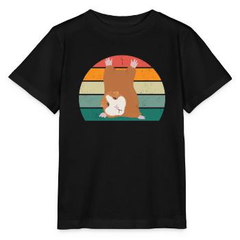 Guinea pig guinea pig mom guinea pig - Stanley/Stella MINI CREATOR Kids’ T-Shirt - black - Front - Mikhail (115cm)
